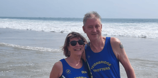 Running into love: Trotters' Debora and John to tie the knot