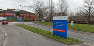 Woman in her 70s seriously injured after hospital car collision