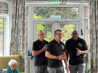 Singers bring joy to care home residents 