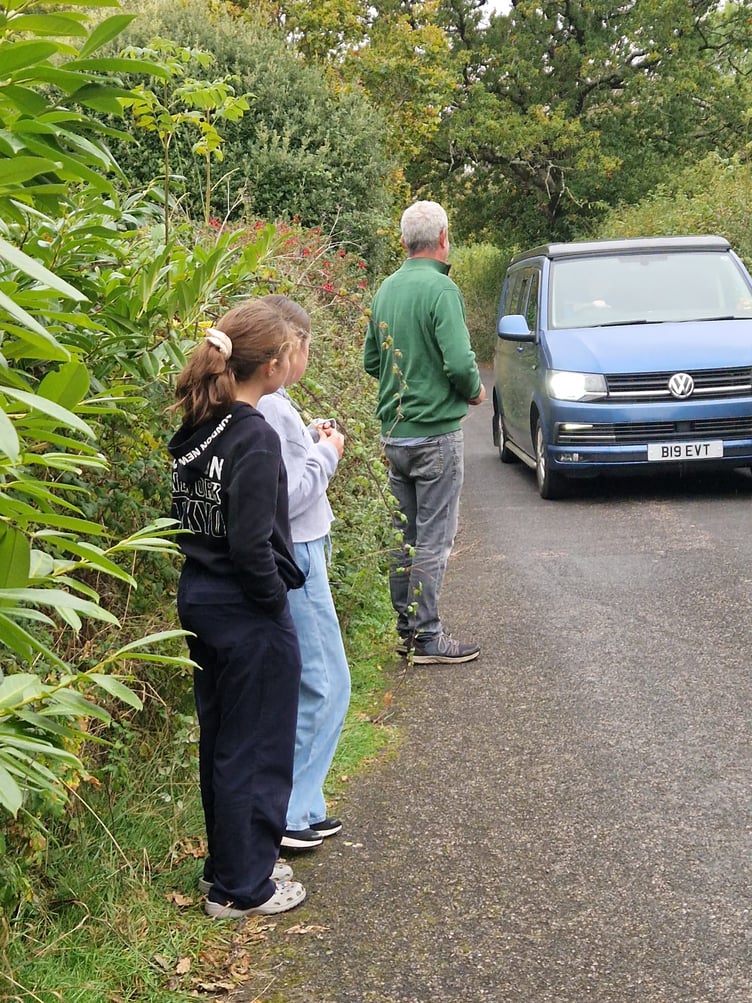 Howton Road in Highweek where plans have been submitted to build 33 homes.