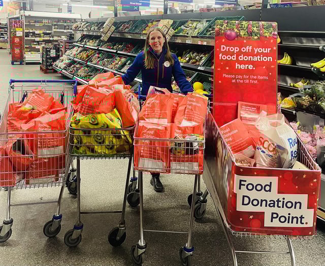 Tesco Kingsteignton launches food drive