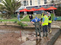 Dawlish volunteers on alert for floods