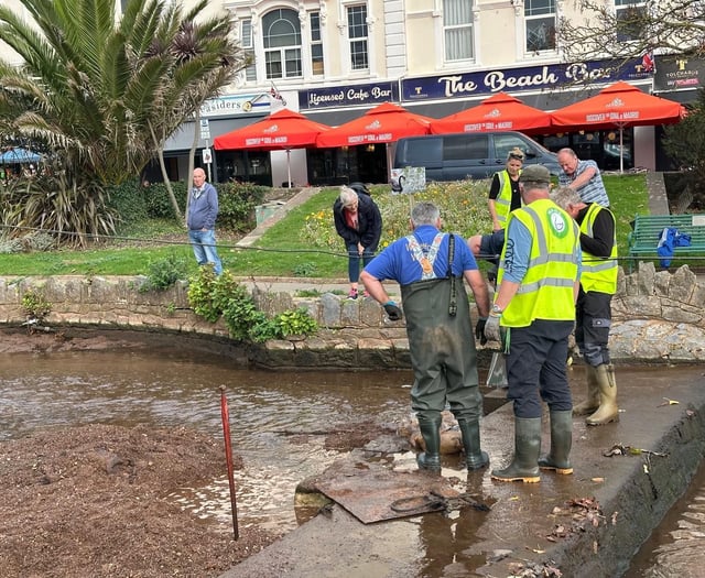 Dawlish volunteers on alert for floods