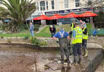 Dawlish volunteers prepare for bad weather