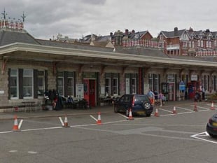 Teignmouth railway track improvements by Network Rail