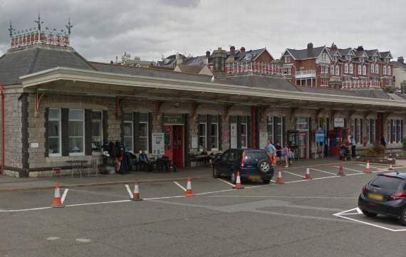 Teignmouth Railway Station. Photo Mid Devon Advertiser 