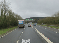 Traffic chaos on A38 as drivers face long delays after accident 