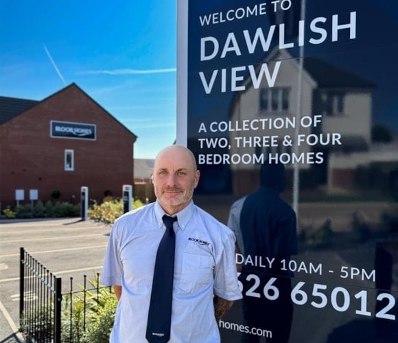 Mike Mitchell, site manager Dawlish. 