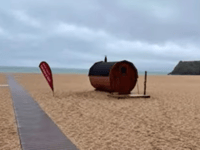 Cool reception for ‘iconic’ beach sauna plans