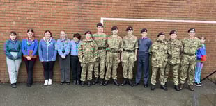 Teign School honours Armistice Day