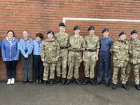 Teign School honours Armistice Day
