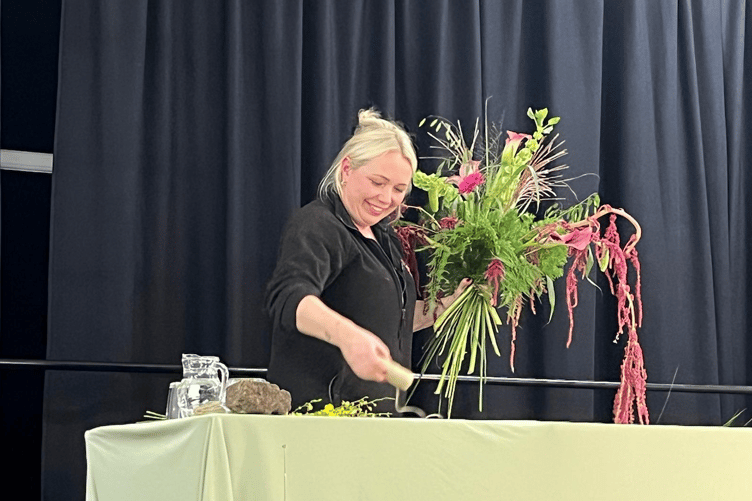Honors Flowers' Lisa Harris