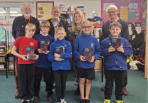 New dictionaries for Cockwood Primary students