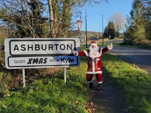 WATCH: Ashburton dances to Kylie Minogue's Christmas hit