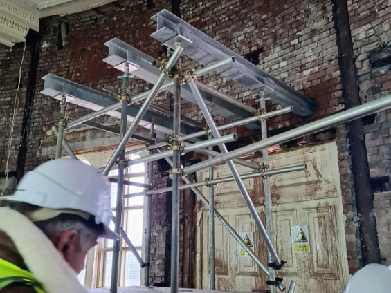 ‘Impressive’ progress on historic theatre restoration
