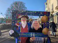 Weather forecast delayed Dawlish Christmas festivities 