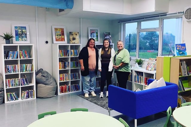 Village school celebrates being 'back in business'