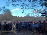 New footpaths officially unveiled at country park 