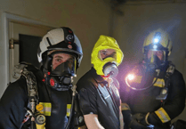 Teignbridge Propellers host Newton Abbot's fire crew for high-rise search exercise