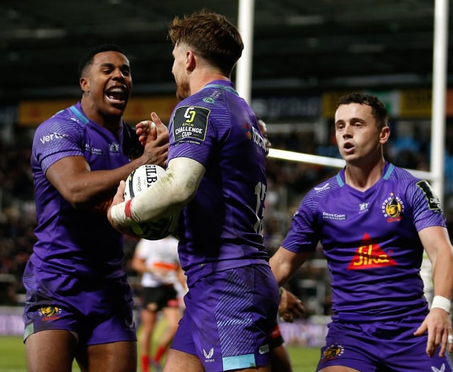 Exeter's European escapades start with win that delights Walder