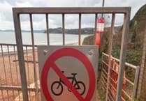 New signs at Dawlish sea wall aim to stop cyclists