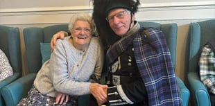 Care home celebrates Scottish culture