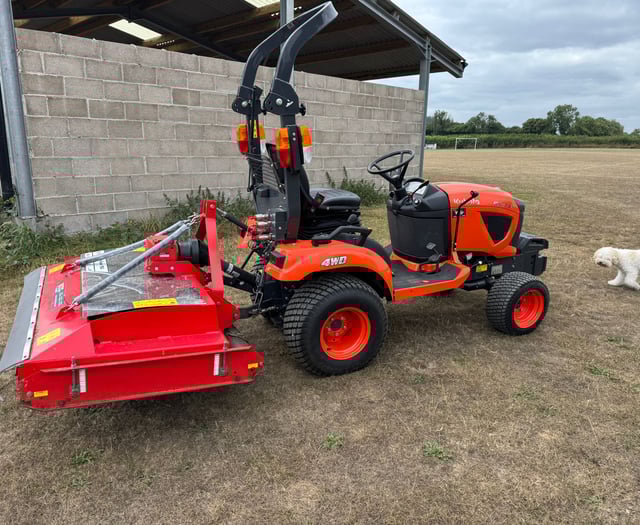 Thieves steal £20,000 mower from youth football club