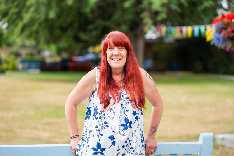 Penny Truswell, senior team leader at Sefton Hall, was recognised for 15 years service. Photo contributed