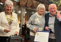 Kingskerswell woman's Rotary honour for Ukrainian aid