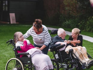 Care home sets dementia care benchmark
