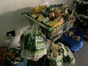 South Devon UTC's £5 challenge breaks foodbank donation record 