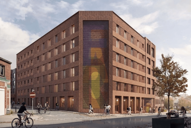 The proposed student accommodation block at Verney Street, Exeter