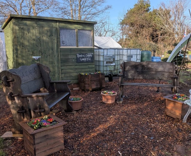 Exminster Community Garden celebrates first year 