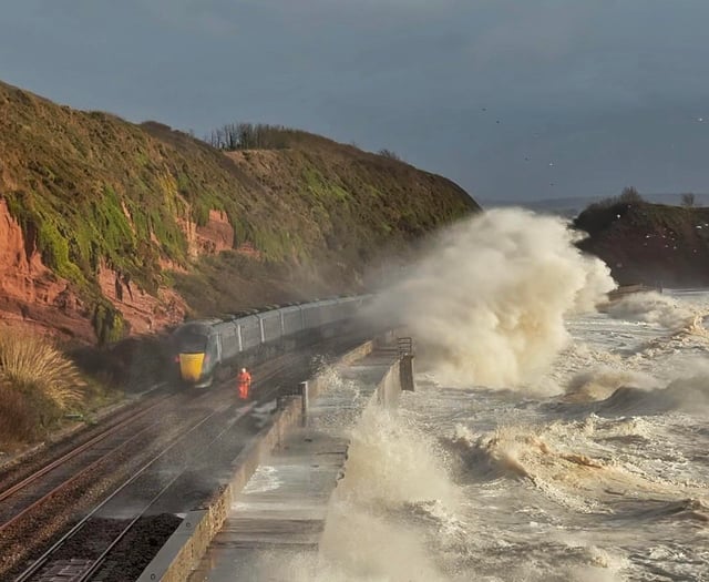 Storm Ingrid halts rail services from tonight