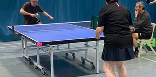 Table tennis cup and league action