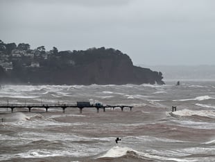 Devon begins recovery in aftermath of Storm Chandra