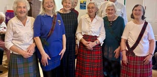 Scottish dancers delight at Bovey Tracey care home