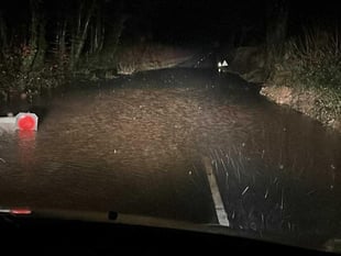 Storm Chandra brings widespread travel disruption to Devon today