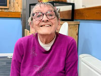 Doreen, 84, makes a splash 