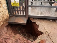 Fundraiser launched to help Dawlish cafe after storm damage