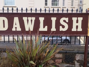 Dawlish Station's return to classic colours