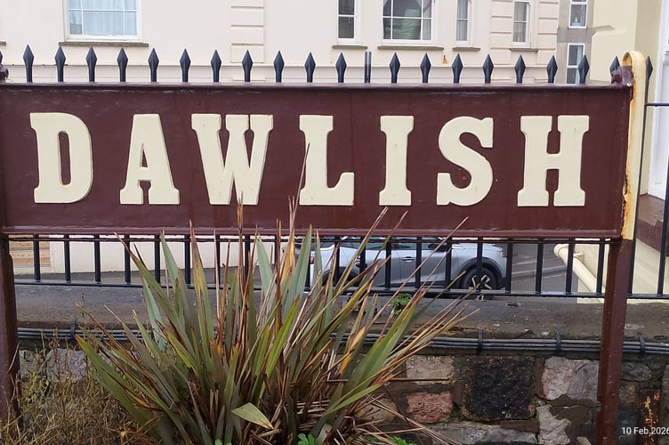 New livery at Dawlish station. Photo Cllr Rosie Dawson 