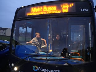 Newton Abbot night bus starts running this month
