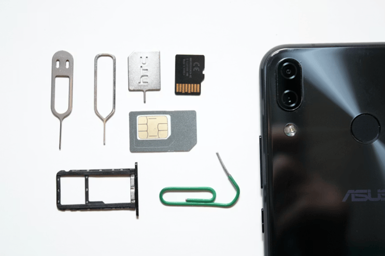 SIM card stock image