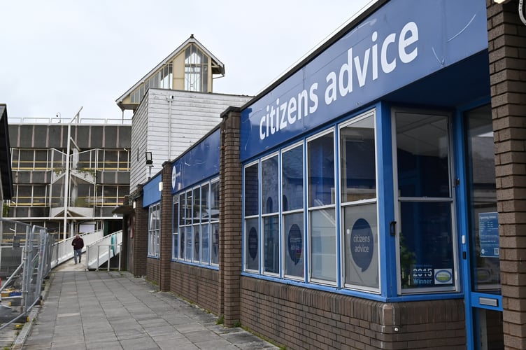 Teignbridge Citizens Advice centre in Newton Abbot