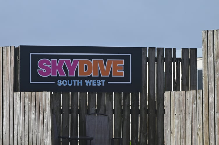 Skydive South West at Dunkeswell Airfield.