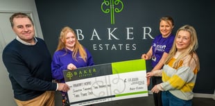 Housebuilder raises more than £17,000 for hospice 