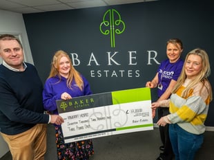 Housebuilder raises more than £17,000 for hospice 