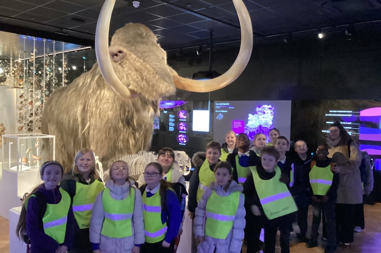 Children from All Saints Marsh C of E Academy visited The Box in Plymouth. Photo contributed