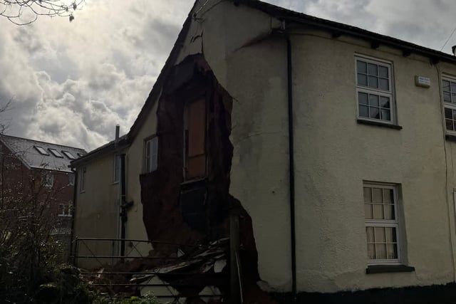Exminster family needs urgent help after home collapse